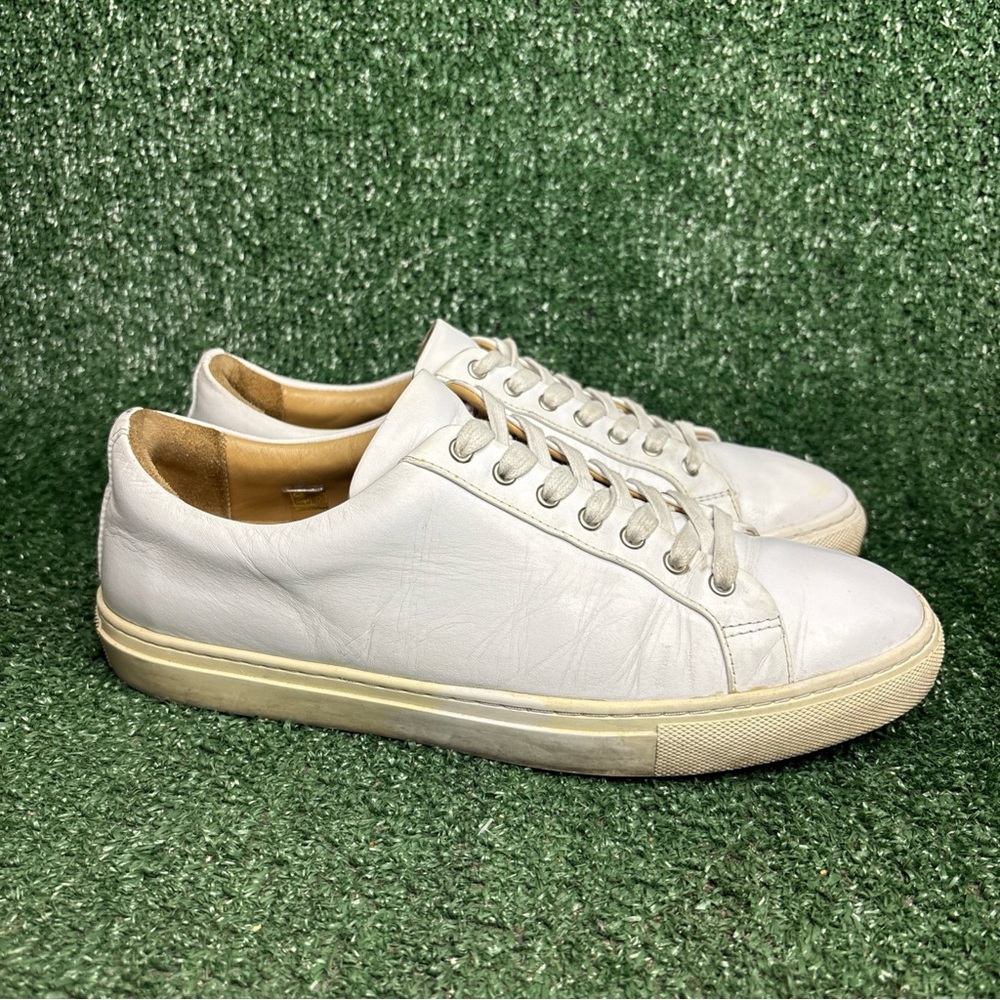 Thursday Boot Co. Everyday Sneakers White Leather Shoes Mens Size 9.5‎
